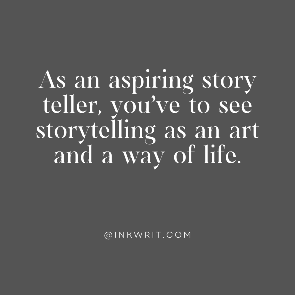 how to be good at telling stories