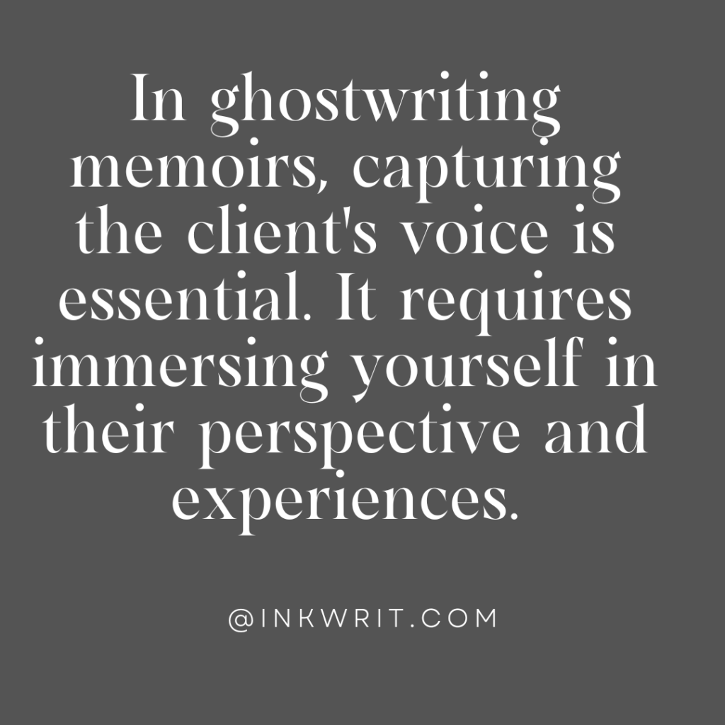 memoir ghostwriter