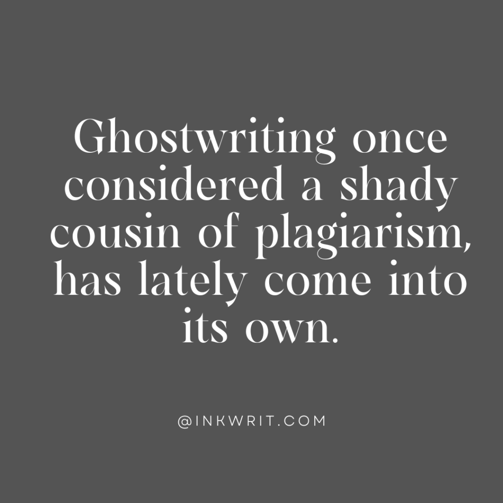 how to become a ghostwriter