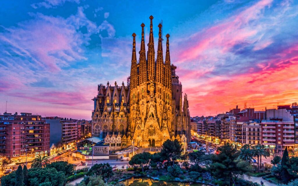 Barcelona one of the European cities