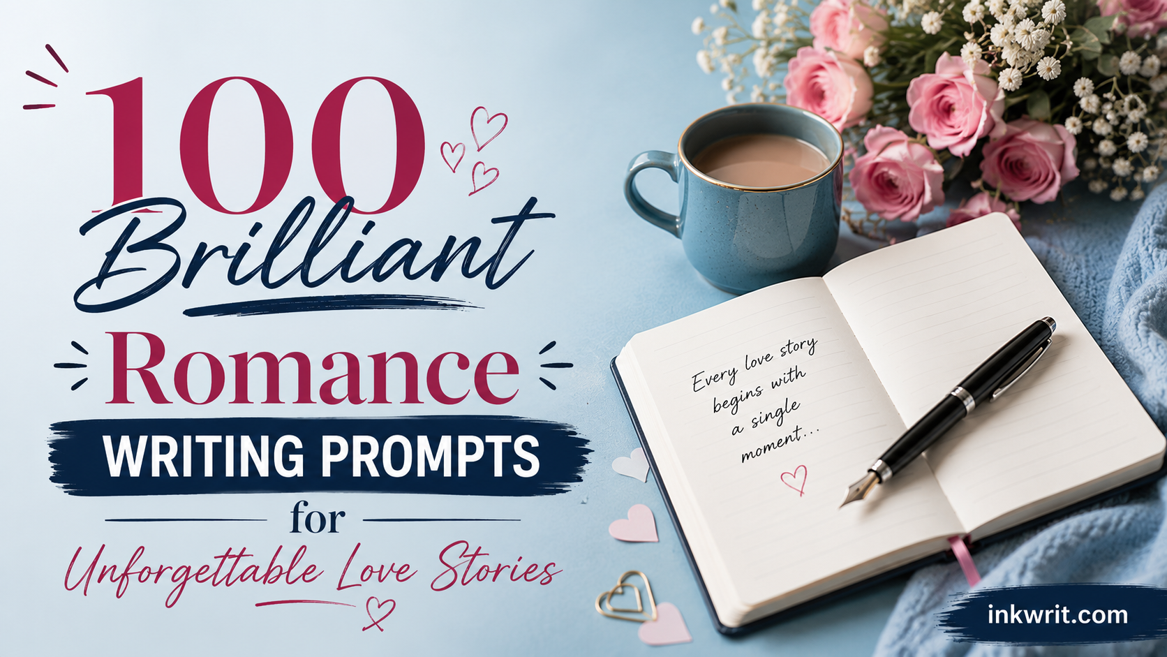 100 Brilliant Romance Writing Prompts for Unforgettable Love Stories ...